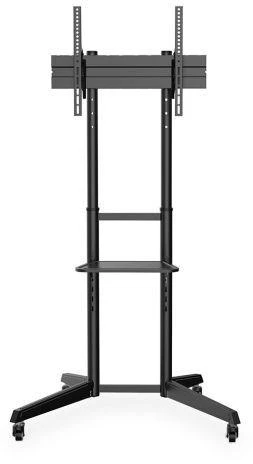 Laikiklis Digitus Skaitmenas | Grindinis stovas | DA-90447 | Vežimėliai ir stovai | 37-70 " | Maksimalus svoris (keliamoji galia) 50 kg | Juodas