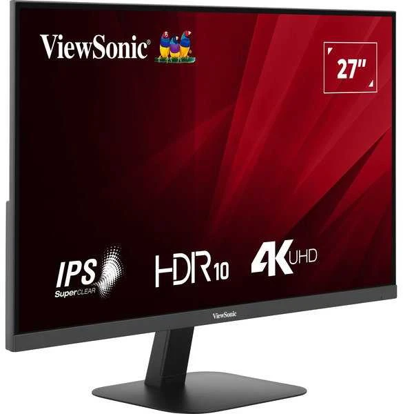 Monitorius ViewSonic VA2708-4K-HD - 60Hz | 4K | 27 colių | IPS | 4ms