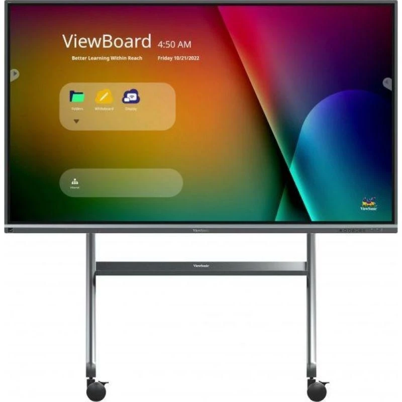 Viewsonic VB-STND-009 ekranų laikiklis 2,67 m (105"), juodas, sidabrinis