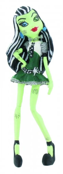 Monster High Frankie Stein figūrėlė 10 cm – rankų darbo COMANSI (Ispanija), nuo 3 m.