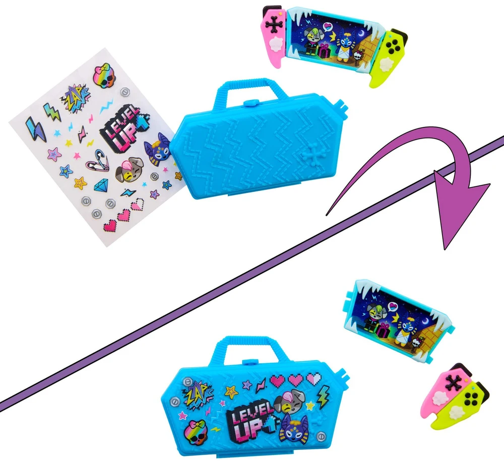 „Monster High“ „Self-Scare Secrets“ lėlė Frankie Stein su plaukų dažais