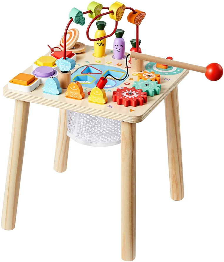 Vevor Montessori veiklos staliukas mažyliams 1–3 m.