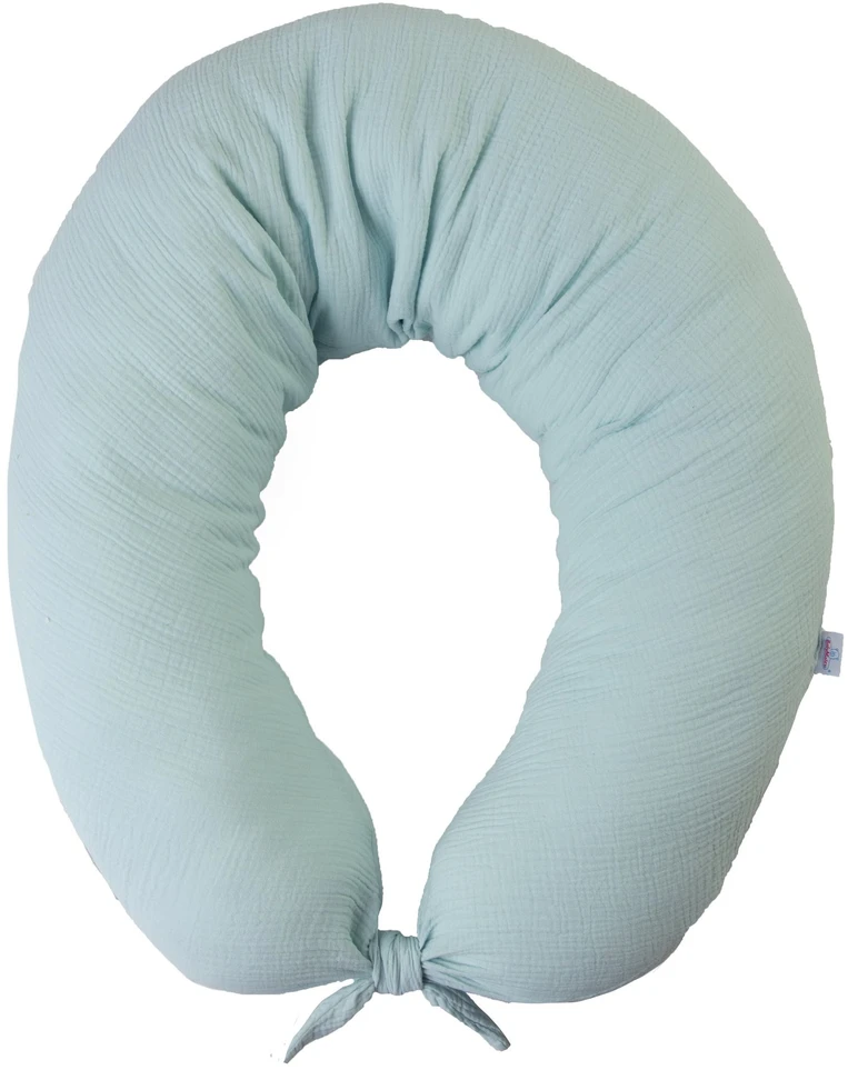 Baby Matex MATEX Pozicionavimo pagalvė MOON MUSLIN 260 cm [TB0076_33]mėtų