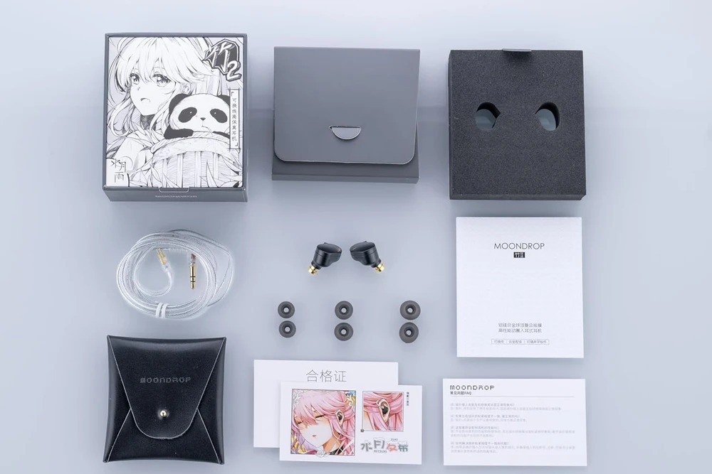 Ausinės MOONDROP CHU II Ausinukai | Juodas