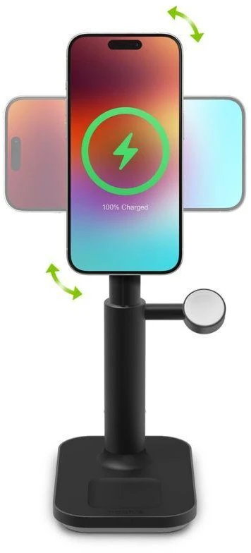 Nezatříděno „Mophie“ ištraukiamas stovas „MagSafe 3w1“