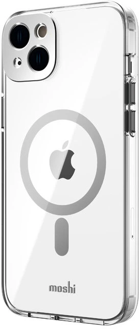 Moshi iGlaze MagSafe - dėklas skirtas Apple iPhone 14 Max Sidabrinis