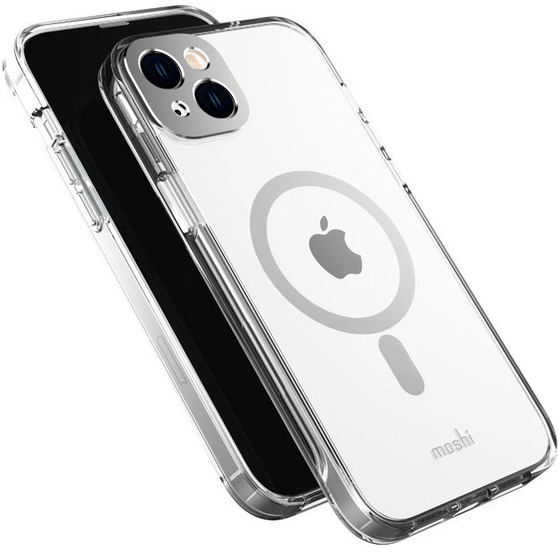 Moshi iGlaze MagSafe - dėklas skirtas Apple iPhone 14 Max Sidabrinis