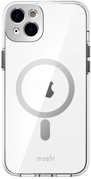 Moshi iGlaze MagSafe - dėklas skirtas Apple iPhone 14 Max Sidabrinis