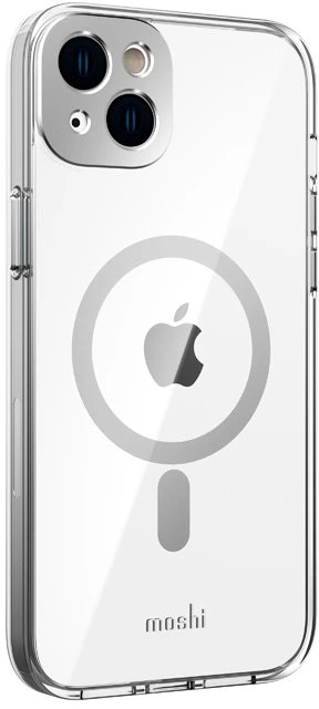 Moshi iGlaze MagSafe - dėklas skirtas Apple iPhone 14 Max Sidabrinis