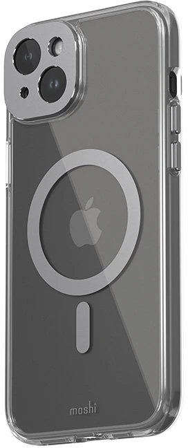 Moshi iGlaze MagSafe - dėklas skirtas Apple iPhone 15 Plus Meteorite Gray