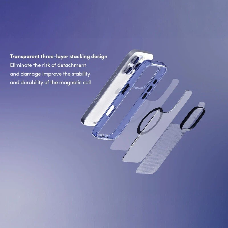Moshi iGlaze MagSafe - dėklas skirtas Apple iPhone 16 Pro Max Sunlit Žalias