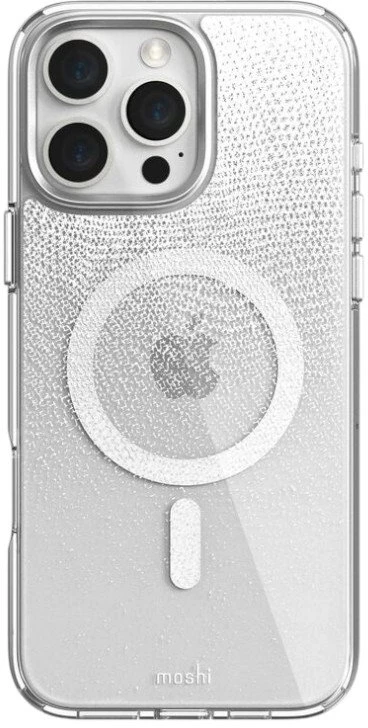 Moshi iGlaze MagSafe - dėklas skirtas Apple iPhone 16 Pro Max Mist Baltas