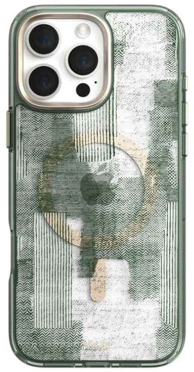 Moshi iGlaze MagSafe - dėklas skirtas Apple iPhone 16 Pro Max Sunlit Žalias