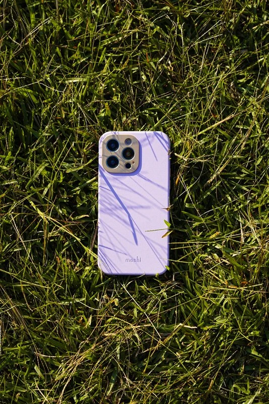Dėklas Moshi Napa MagSafe - Leather case for Apple iPhone 14 Max Juniper Žalias