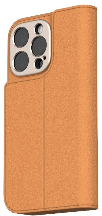 Moshi Overture MagSafe - 3-in-1 Leather Flip dėklas skirtas Apple iPhone 16 Pro Caramel Brown