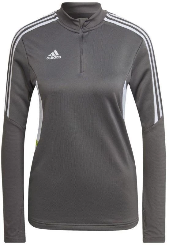 Moterims adidas Condivo 22 treniruočių džemperis pilkas HD2308