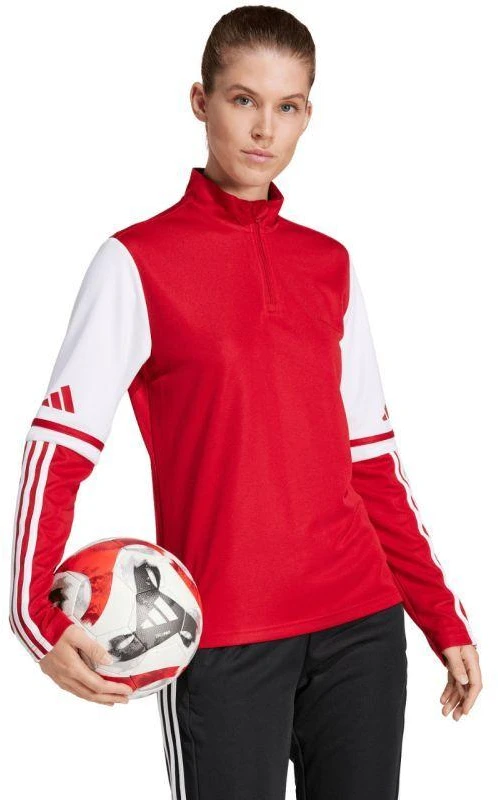 Moterims adidas Squadra 25 treniruočių viršutinė dalis, raudona JD3018