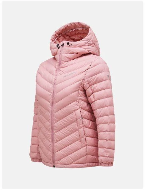 Moterims Frost Down Hood striukė rožinė Peak Performance
