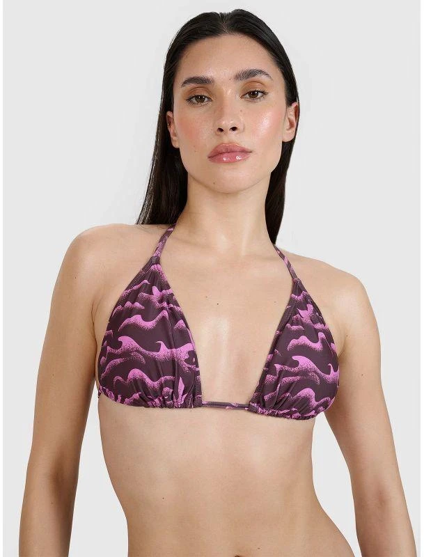 Moterims halter bikini viršus 4F 4FWSS25UBKTF075-50A