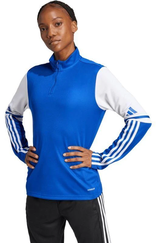 Moterims skirtas adidas Squadra 25 treniruočių viršutinė dalis mėlyna JD3019