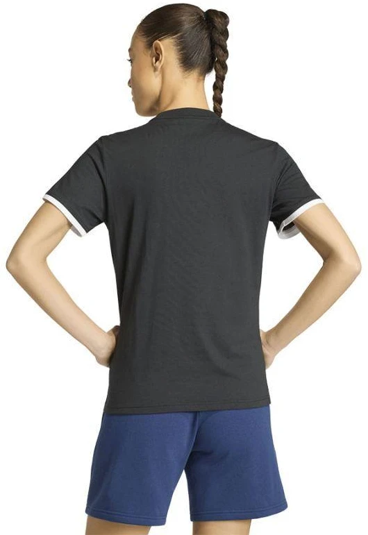 Moterims skirti adidas Entrada 26 marškinėliai juodi JZ6682