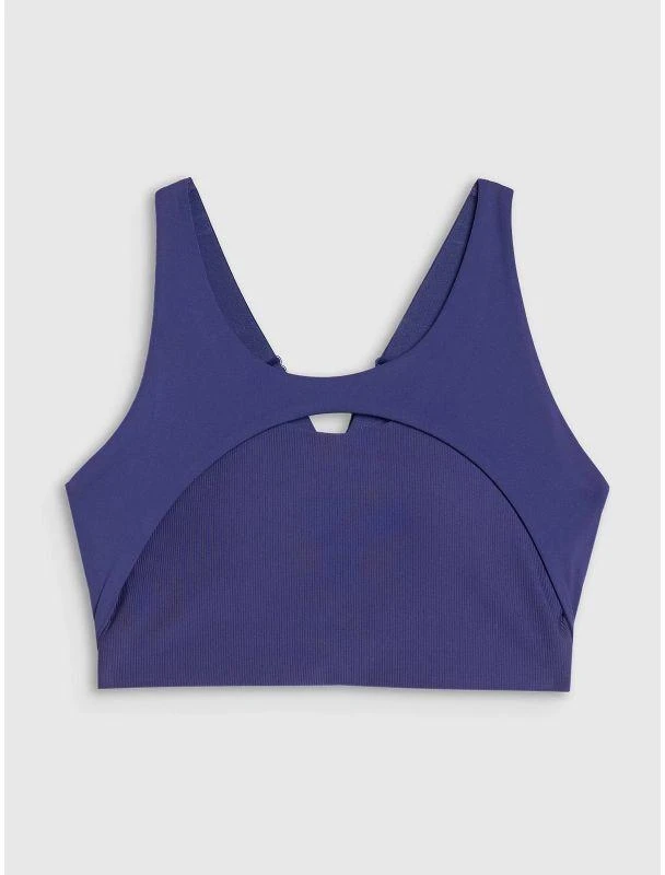Moterims vidutinio palaikymo sportinė liemenėlė 4F 4FWSS25USBAF150-30S