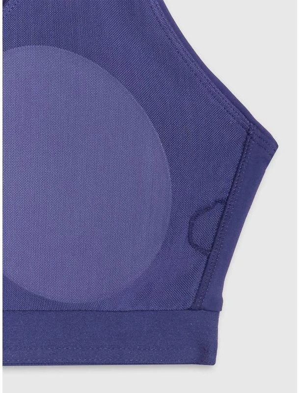 Moterims vidutinio palaikymo sportinė liemenėlė 4F 4FWSS25USBAF150-30S