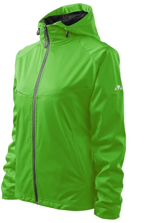 Moteriška 3 sluoksnių striukė Malfini Softshell Cool, žalia