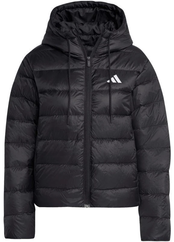 Moteriška adidas Essentials Climawarm lengva pūkinė striukė su gobtuvu Juoda KC1580
