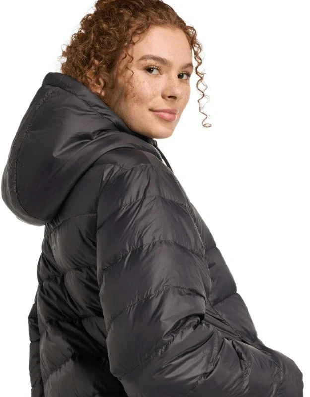 Moteriška adidas Essentials Climawarm lengva pūkinė striukė su gobtuvu Juoda KC1580