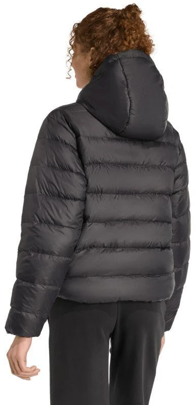 Moteriška adidas Essentials Climawarm lengva pūkinė striukė su gobtuvu Juoda KC1580