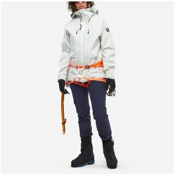Moteriška alpinistinė striukė Millet Trilogy Icon GTX Pro, smėlio