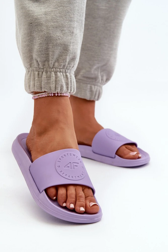 Moteriška avalynė namuose violetinė