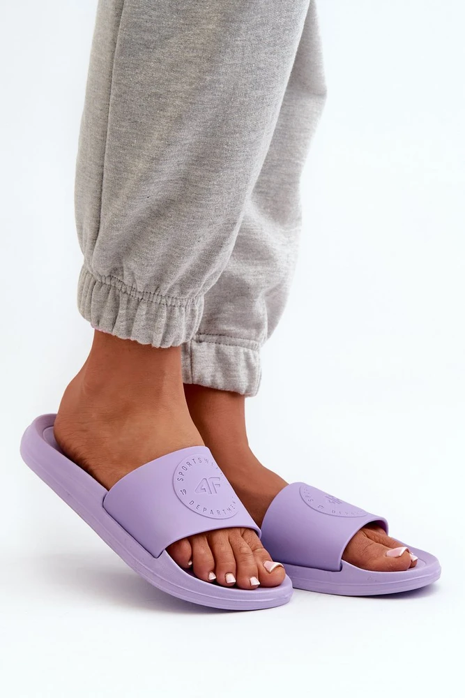 Moteriška avalynė namuose violetinė