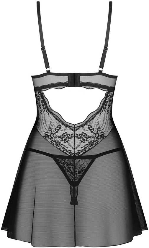 Moteriška babydoll naktinukė Perisia su stringais