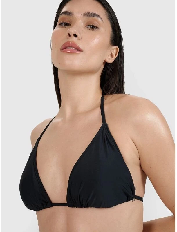 Moteriška bikini viršutinė dalis 4F, juoda