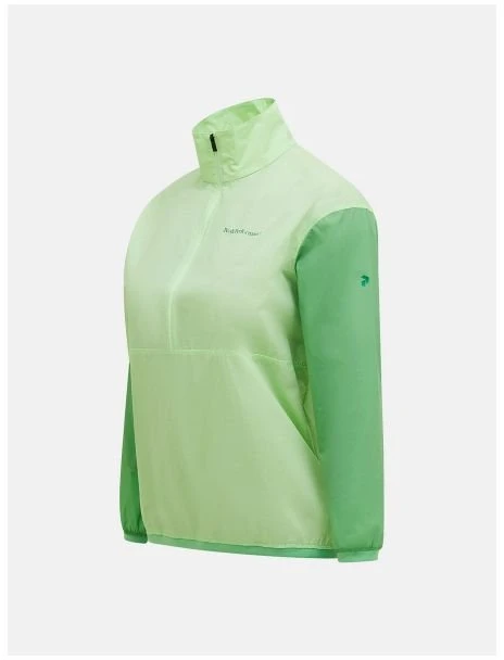 Moteriška elastinga vėjo striukė Peak Performance Wind Crew, žalia