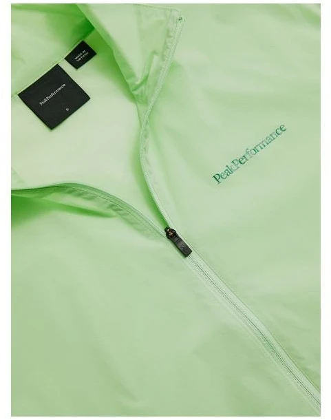 Moteriška elastinga vėjo striukė Peak Performance Wind Crew, žalia