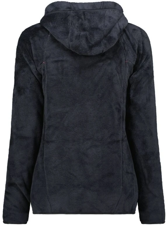 Moteriška flisinė striukė Geographical Norway Upalood, juoda
