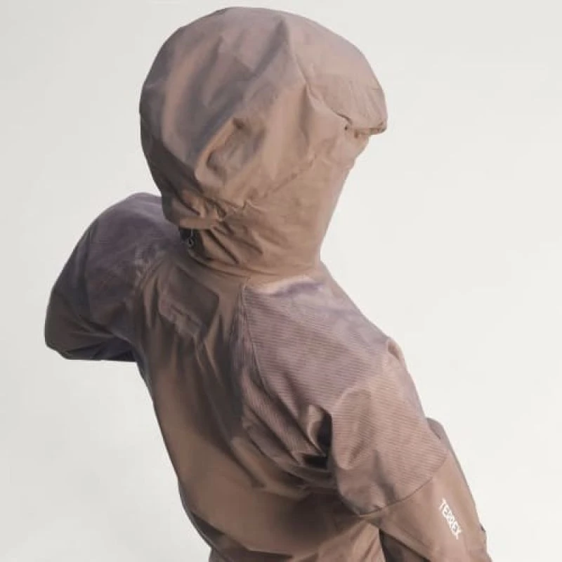 Moteriška hibridinė striukė adidas TERREX Xperior 2,5L, ruda