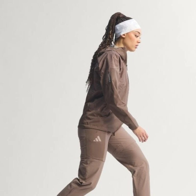 Moteriška hibridinė striukė adidas TERREX Xperior 2,5L, ruda