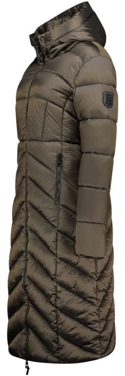 Moteriška ilga striukė Geographical Norway Blanche Long, chaki