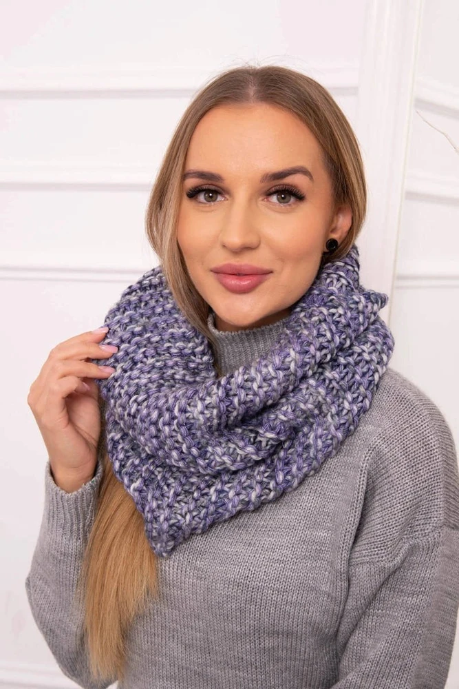Moteriška kaklo mova KN16, violetinės spalvos