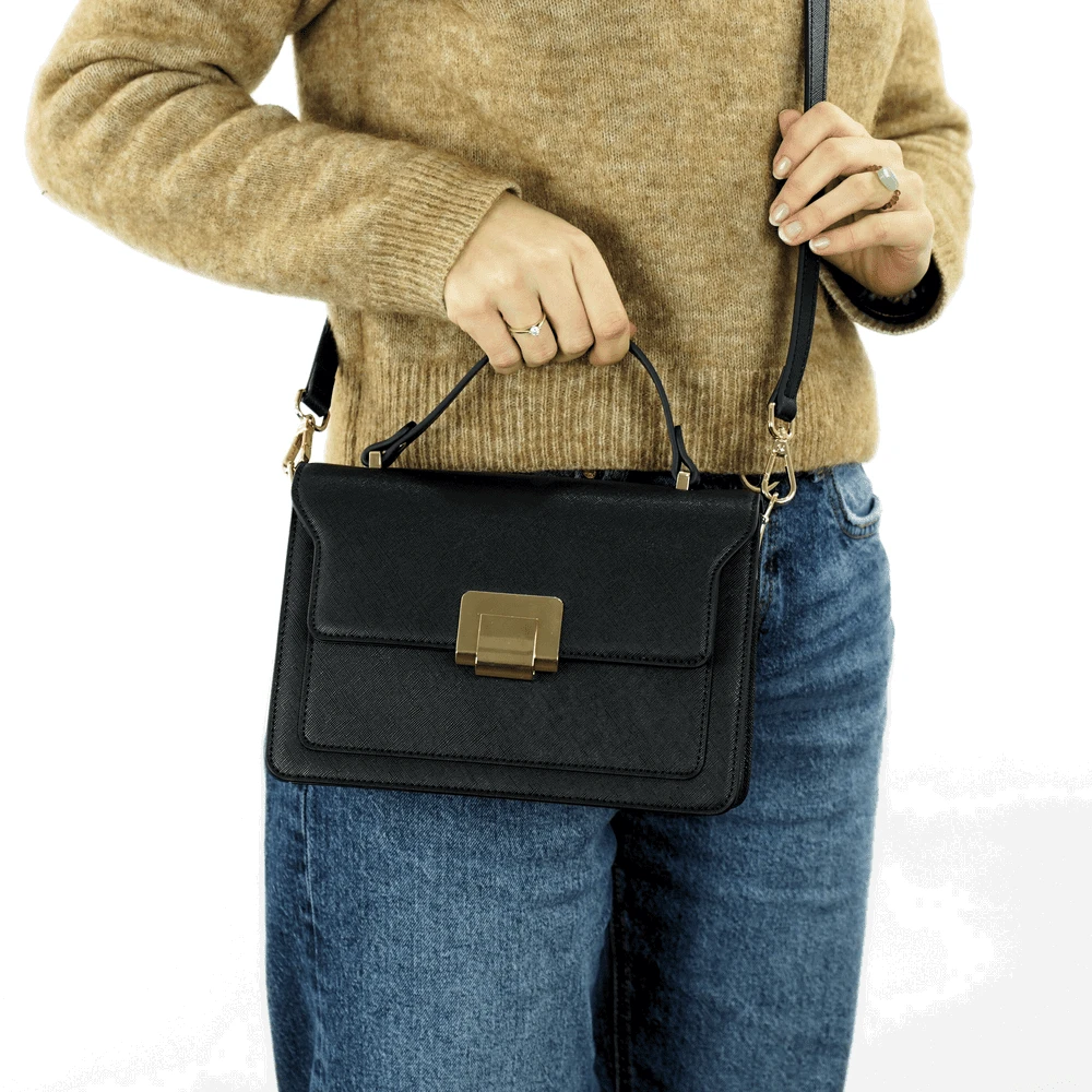 Rankinė moterims Solier F33 Livia – juoda