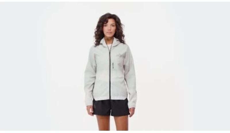 Moteriška lengva vėjo striukė adidas TERREX Xperior CLIMA365, juoda ir balta