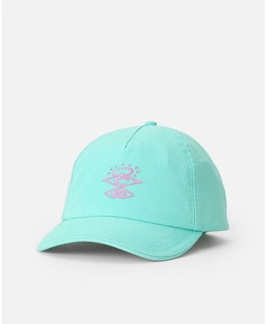 Moteriška medvilninė kepurė su snapeliu Rip Curl Search Icon, šviesiai mėlyna