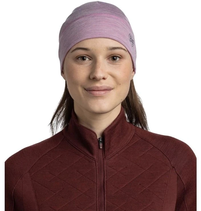 Kepurė - Buff Lightweight Merino Vilnos Kerpurė, Rožinė
