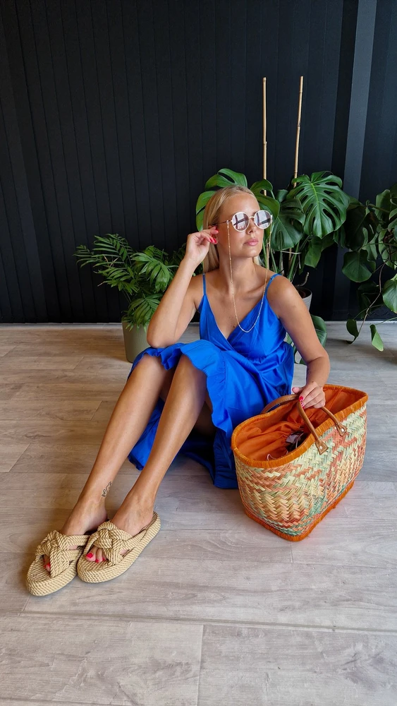 Moteriška mini suknelė - rožinė