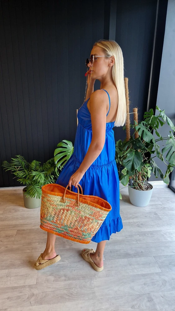 Moteriška mini suknelė - rožinė
