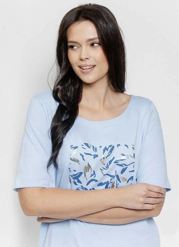 Moteriška naktinė palaidinė 100% medvilnės Valentina
